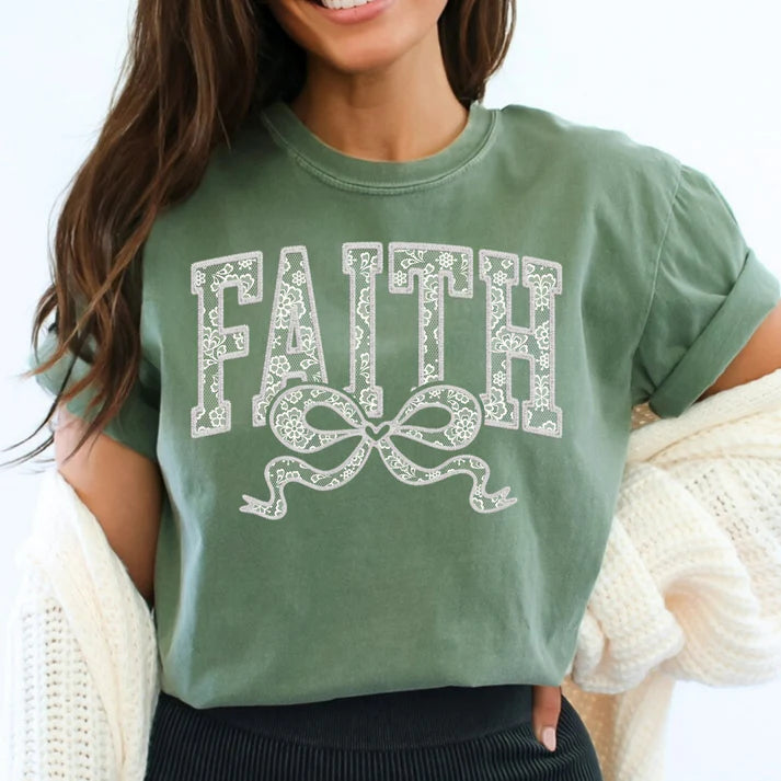 Faith- Faux Lace