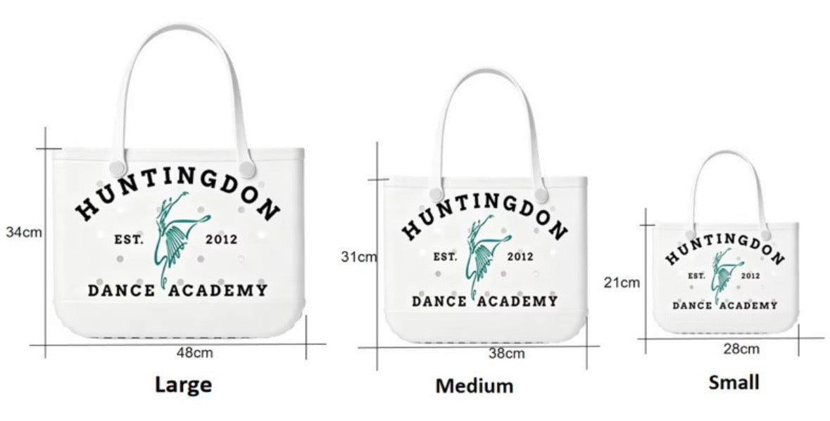 HUNTINGDON DANCE COMPANY TOTE BAG FUNDRAISER - ENDS 09/17