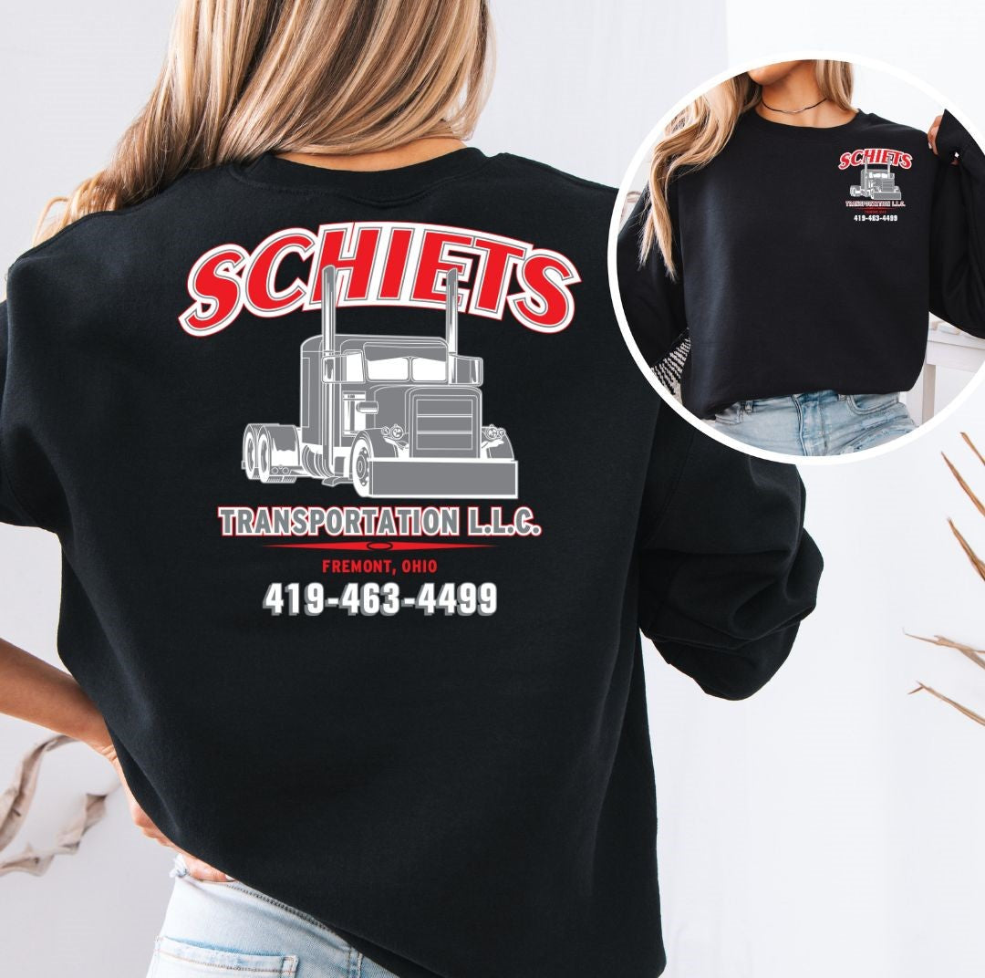 Black Schiets Crewneck