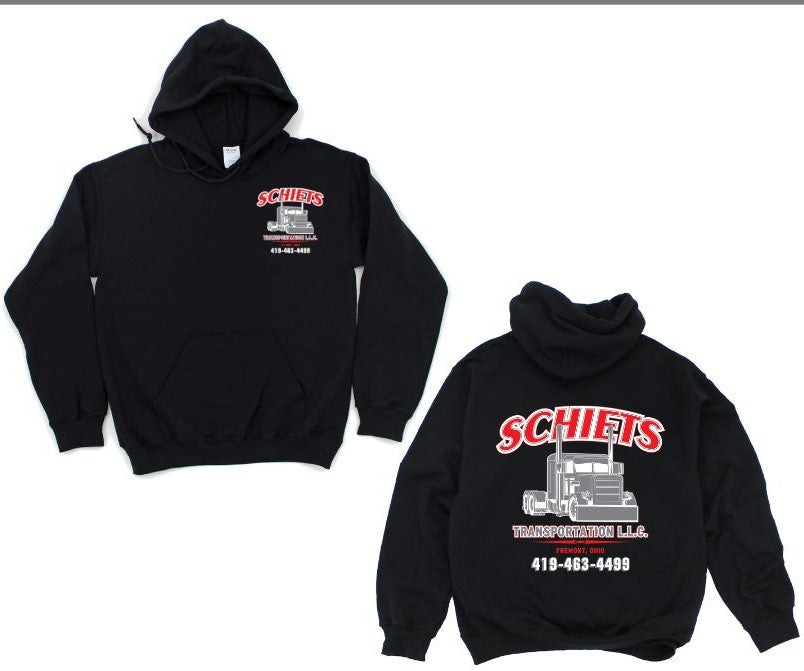 Black Schiets Hoodie
