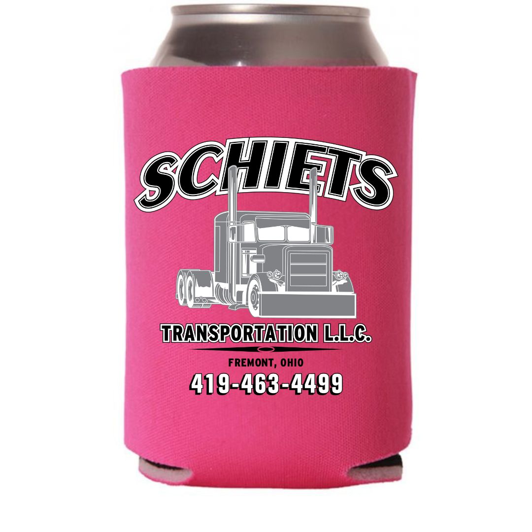 Hot Pink Schiets Koozie