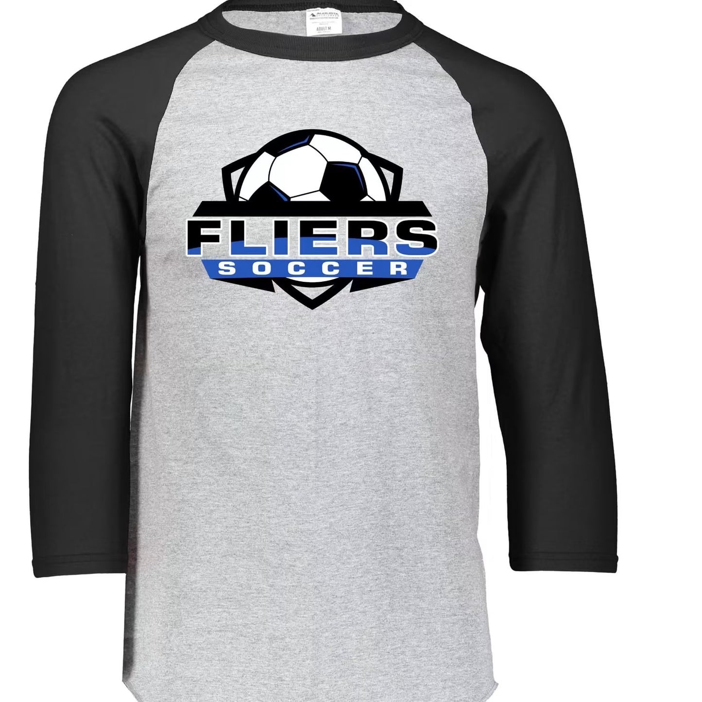 CLYDE FLIERS SOCCER FUNDRAISER - BASEBALL TEES