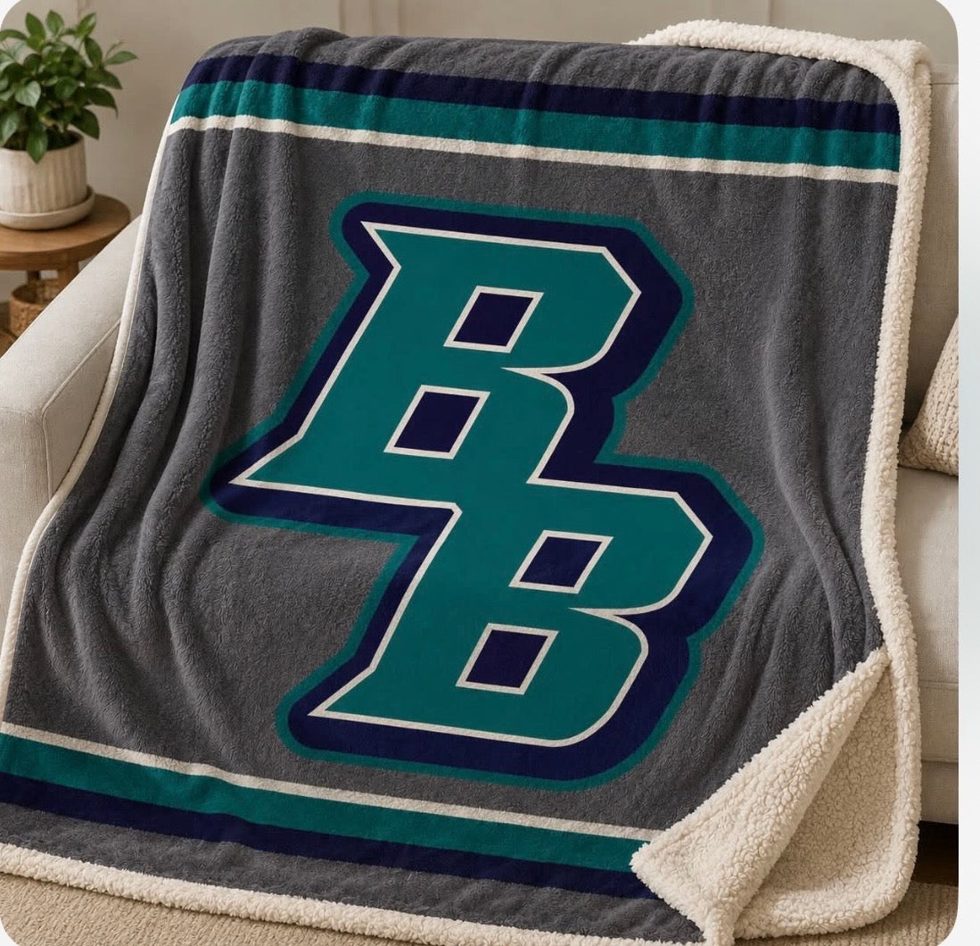 BASE BANDITS BLANKET - GRAY