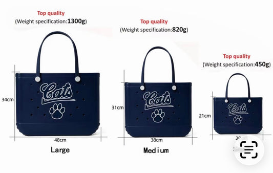 HUNTINGDON BEARCAT CHEERLEADERS TOTE BAG FUNDRAISER - ENDS 09/29