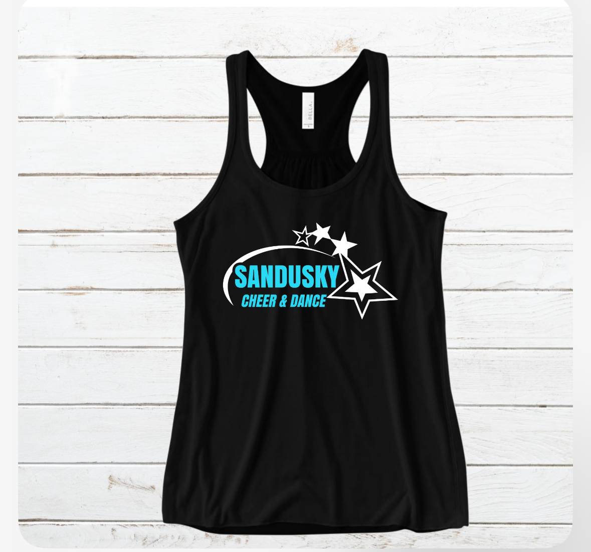 Sandusky Cheer and Dance - BLACK designs