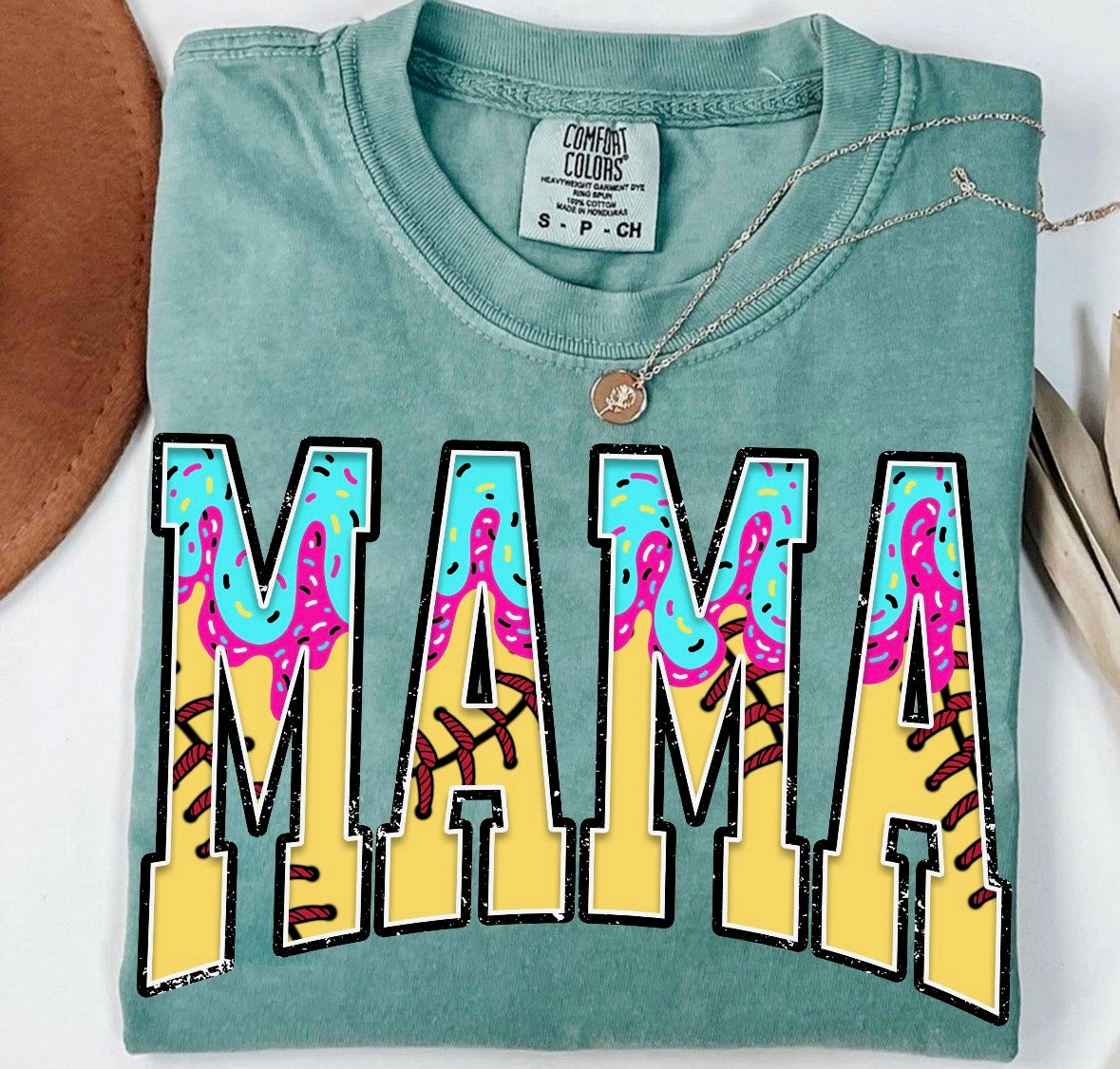 Softball Mama with icing
