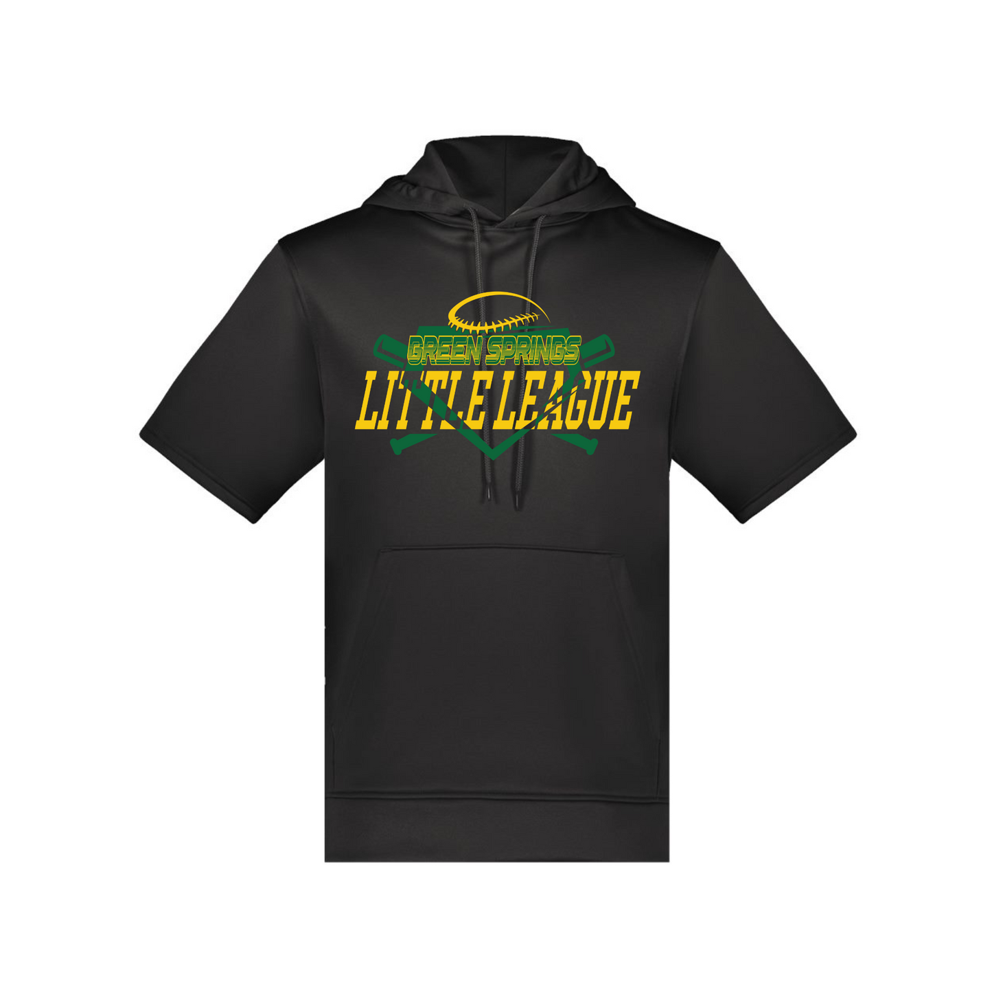 Shortsleeve Hoodie Letter D