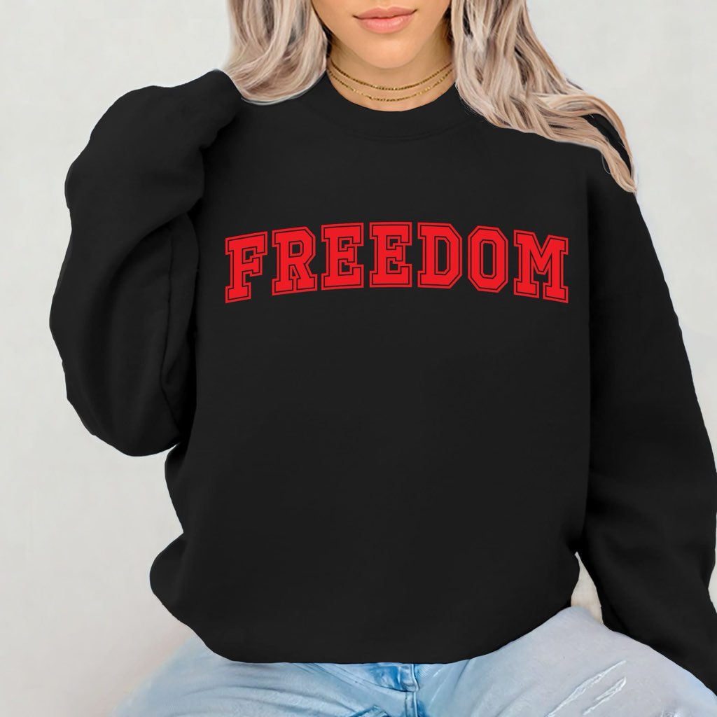 Freedom - Puff Crewneck