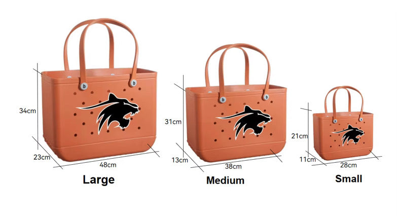 GREATER LATROBE JR HIGH CHEERLEADERS' EVA TOTE BAG FUNDRAISER ENDS 8/16