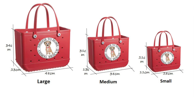 BRIDGE TO ANIMAL HOME RESCUE TOTE BAG FUNDRAISER - ENDS 9/6