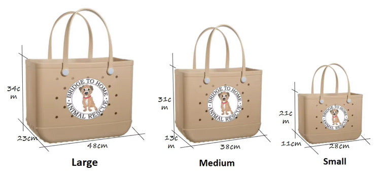 BRIDGE TO ANIMAL HOME RESCUE TOTE BAG FUNDRAISER - ENDS 9/6
