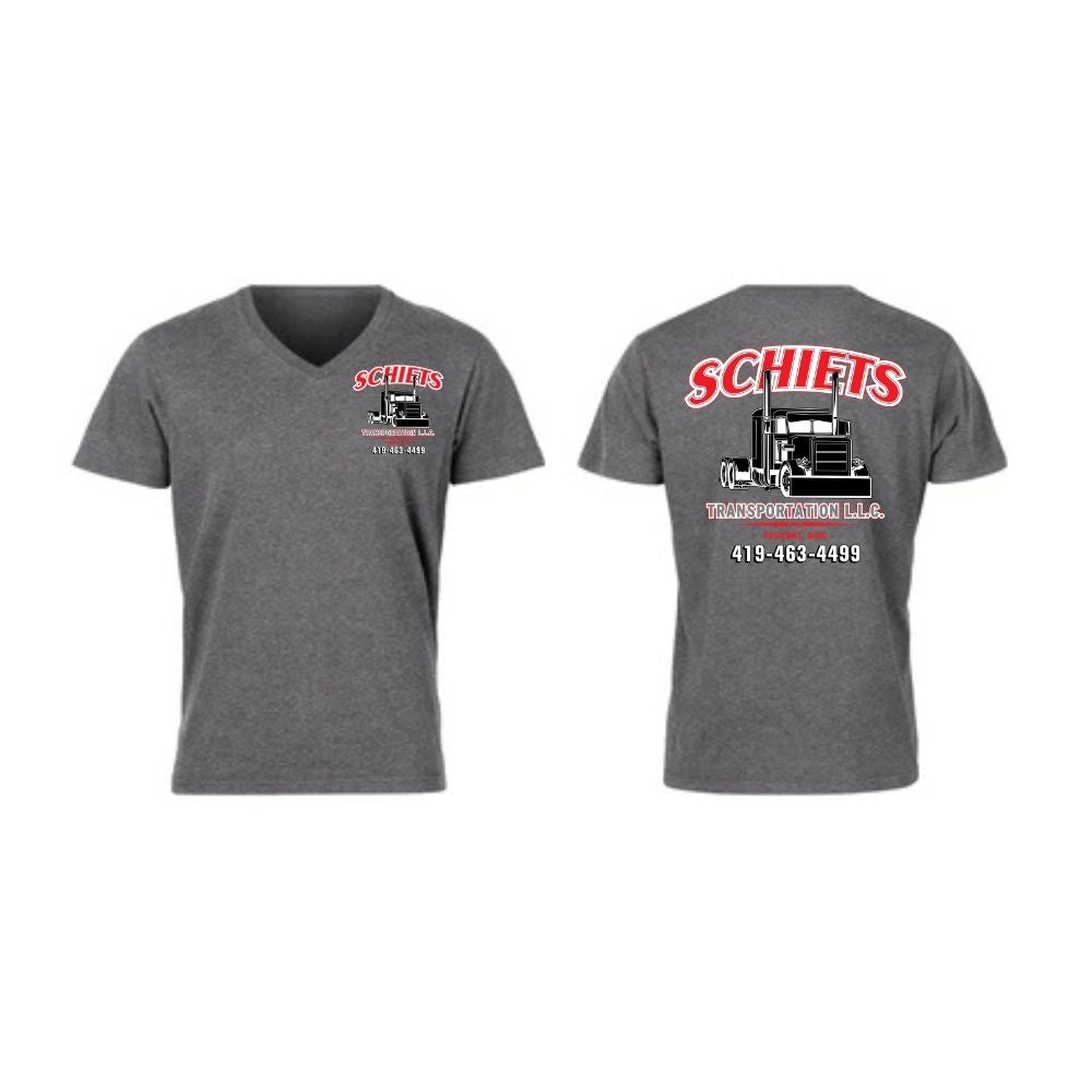 Schiets Women's V Neck - Gray