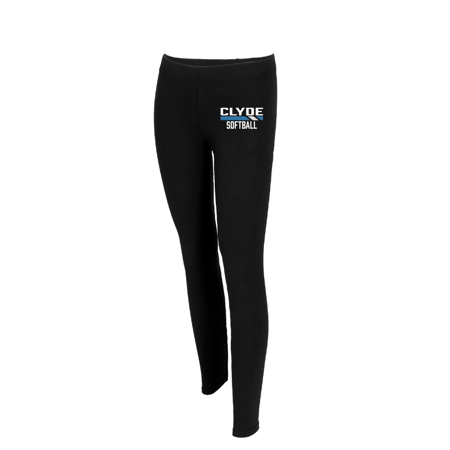 Black Leggings - Letter E