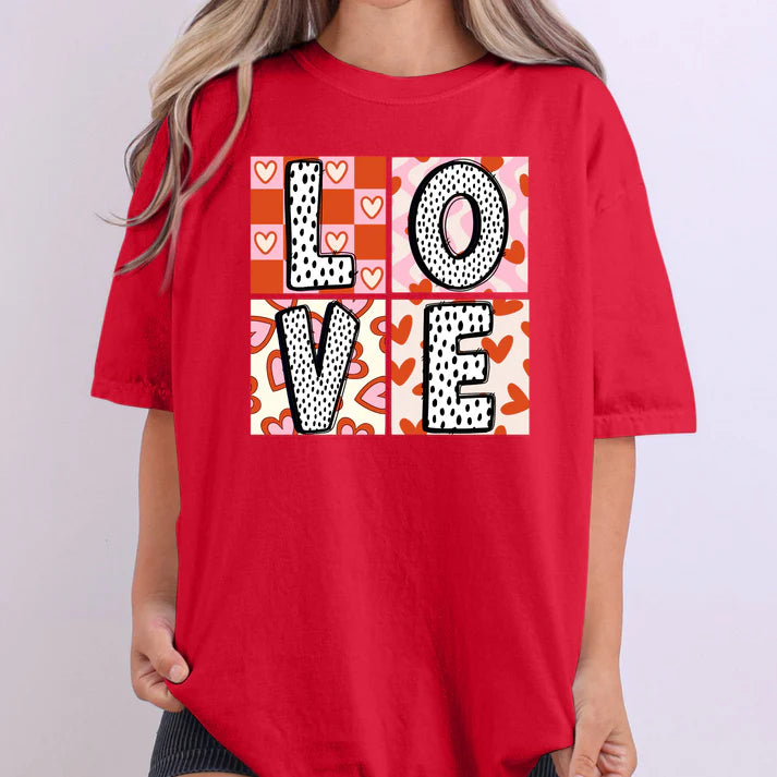 L O V E squares
