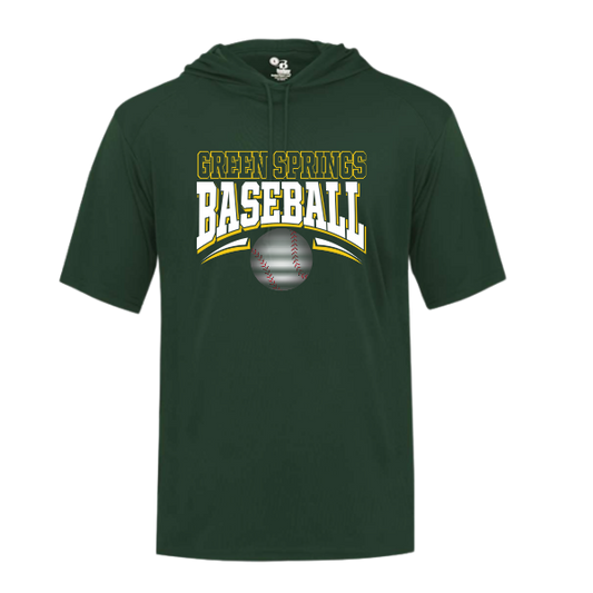 Adult Short sleeve Hoodie  Letter D