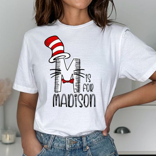 Custom Name Dr. Seuss Letter