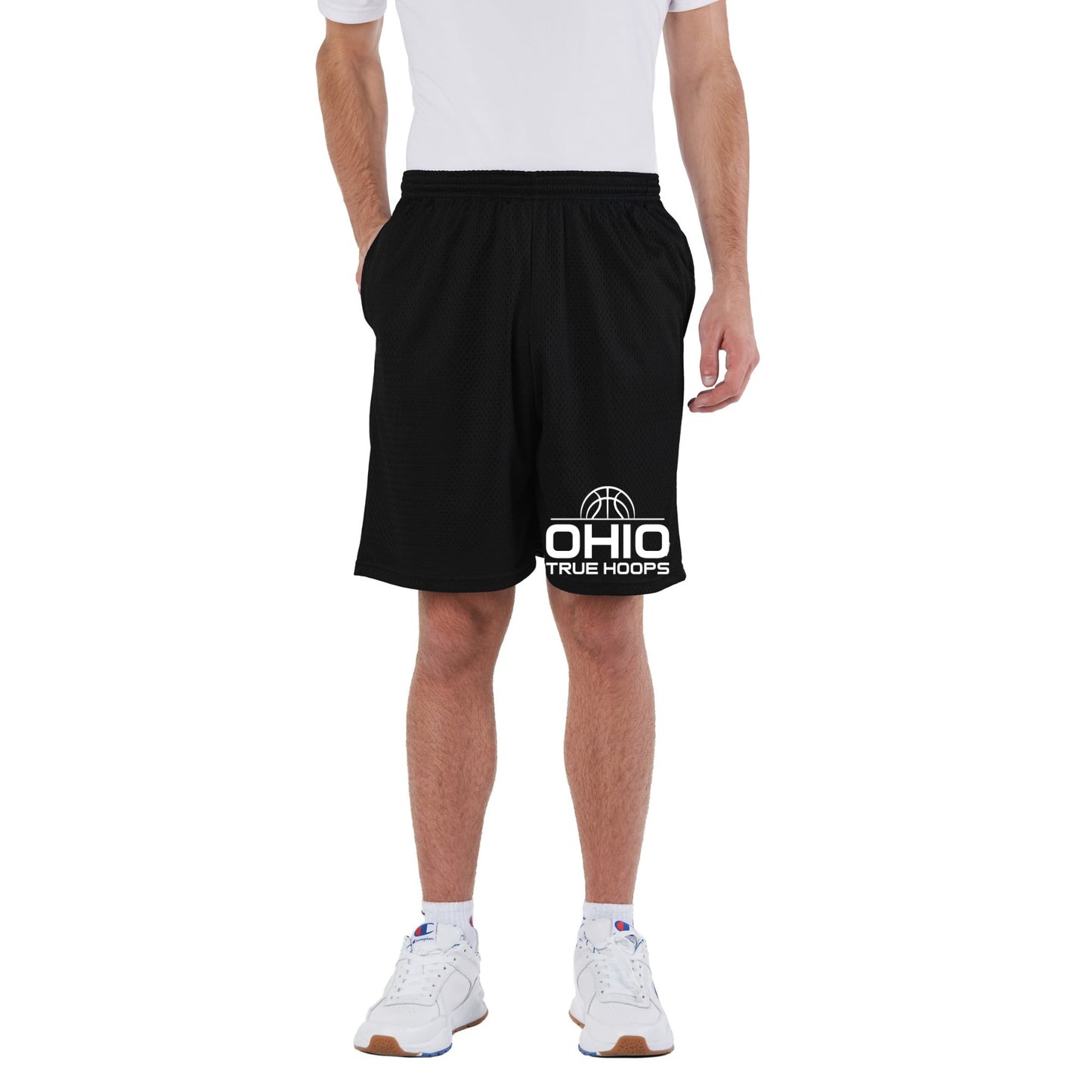 Ohio True Hoops - Black with White Shorts
