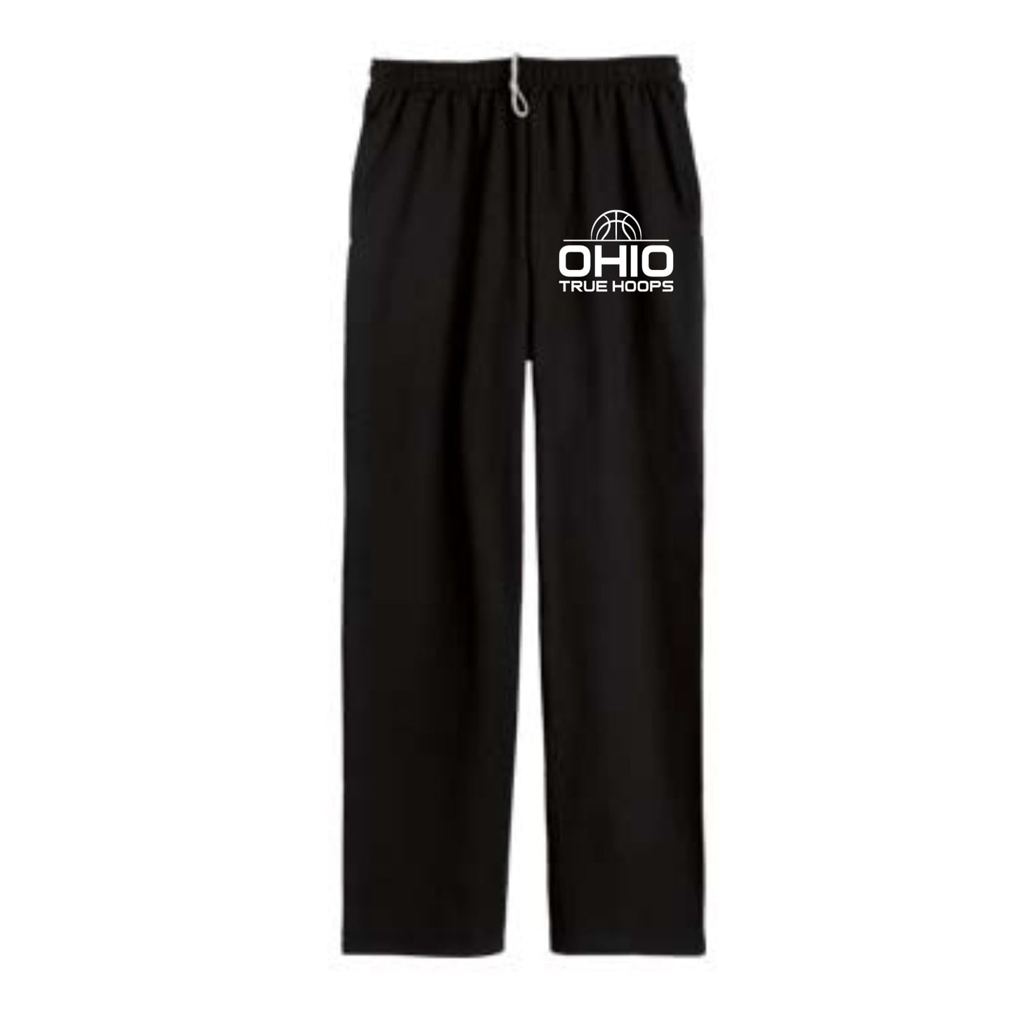 Ohio True Hoops - Black with White Sweatpants