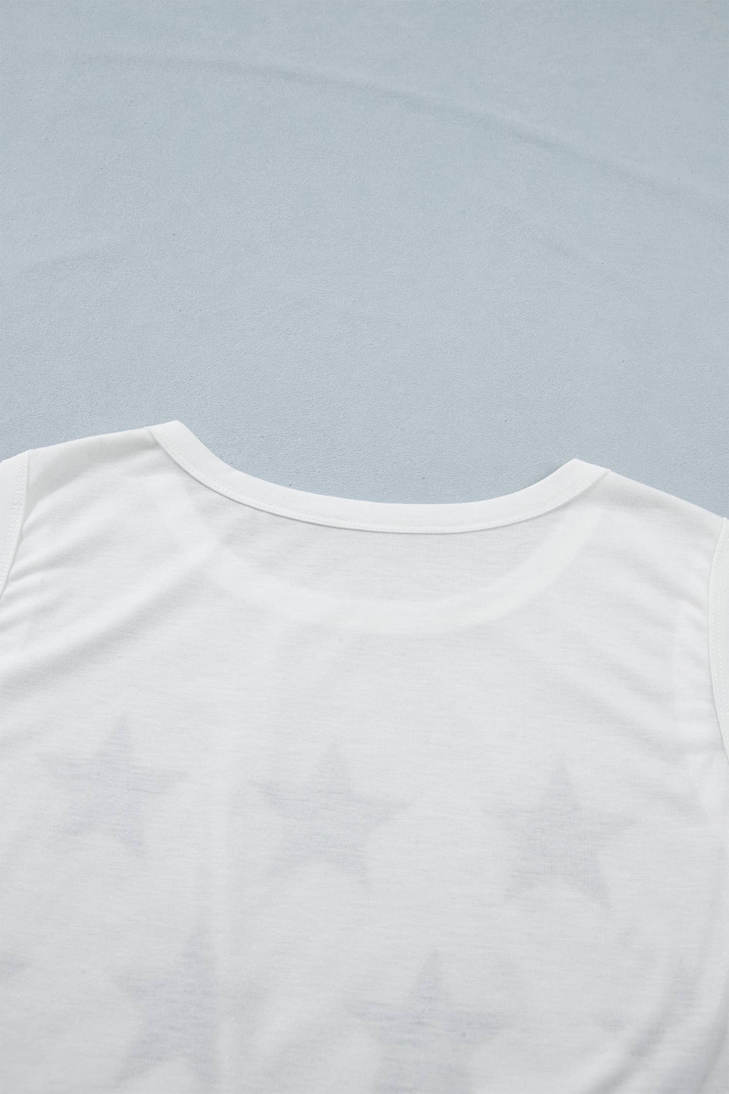 66 Vintage Stars and Stripes Printed Casual Tank Top (S-XL): White / Missy / M