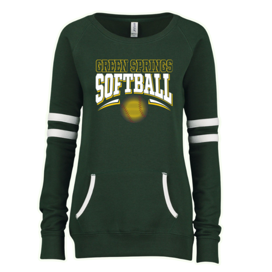 Women's Varsity Fleece Pullover  Letter H