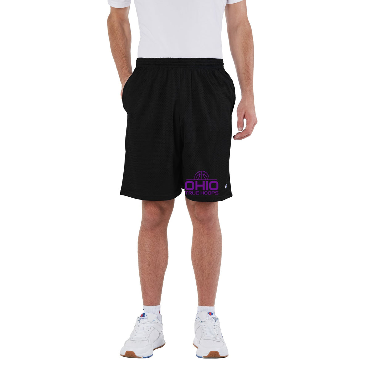 Ohio True Hoops - Black with Purple Shorts