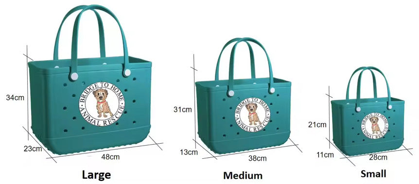 BRIDGE TO ANIMAL HOME RESCUE TOTE BAG FUNDRAISER - STARTS 11/11 - ENDS 12/16