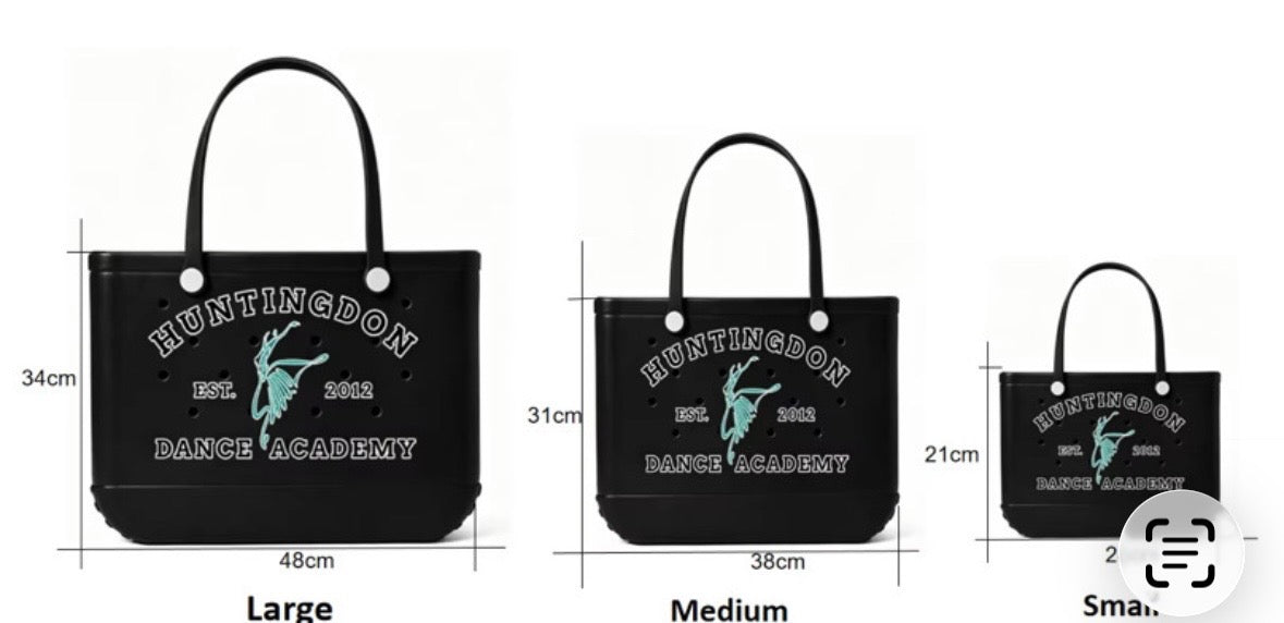 HUNTINGDON DANCE COMPANY TOTE BAG FUNDRAISER - ENDS 09/17