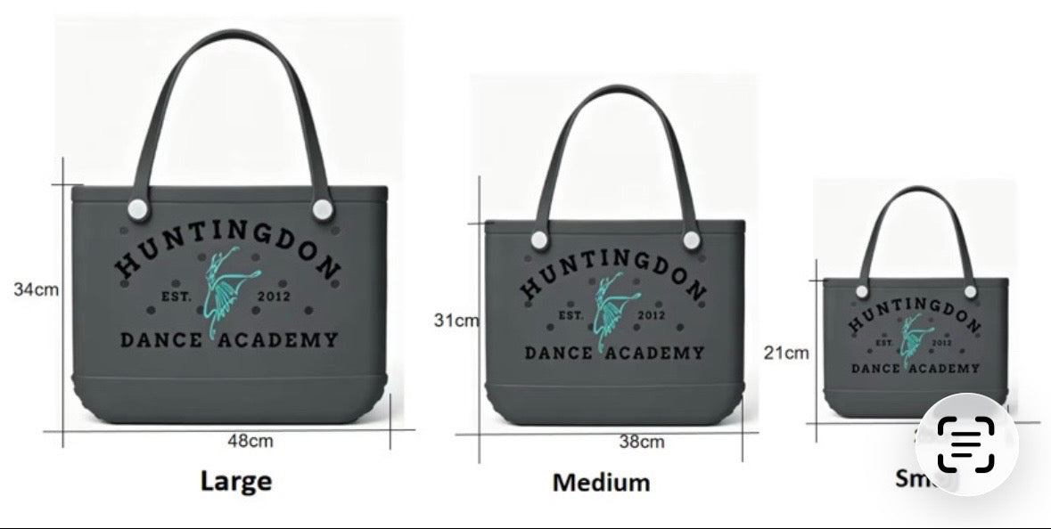 HUNTINGDON DANCE COMPANY TOTE BAG FUNDRAISER - ENDS 09/17