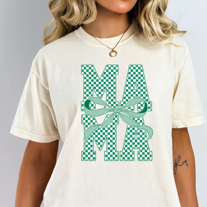 Green Checkered Mama