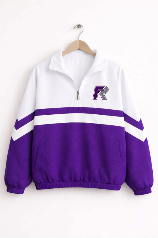 FREMONT ROSS PURPLE AND GRAY PULLOVER