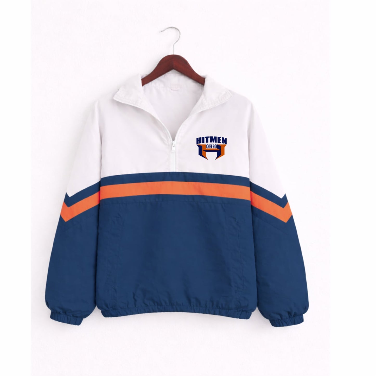 HITMAN WITH ORANGE  PULLOVER