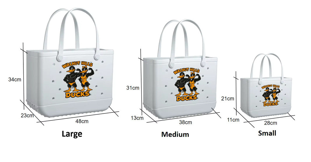 WALNUT HILLS DUCKS SWIM TEAM TOTE BAG FUNDRAISER - ENDS 07/16