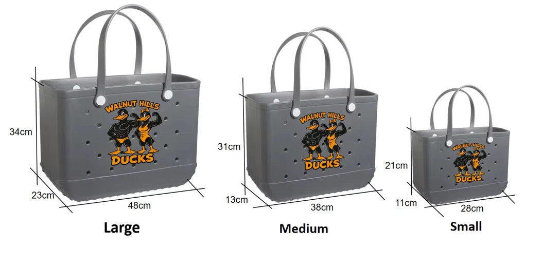 WALNUT HILLS DUCKS SWIM TEAM TOTE BAG FUNDRAISER - ENDS 07/16