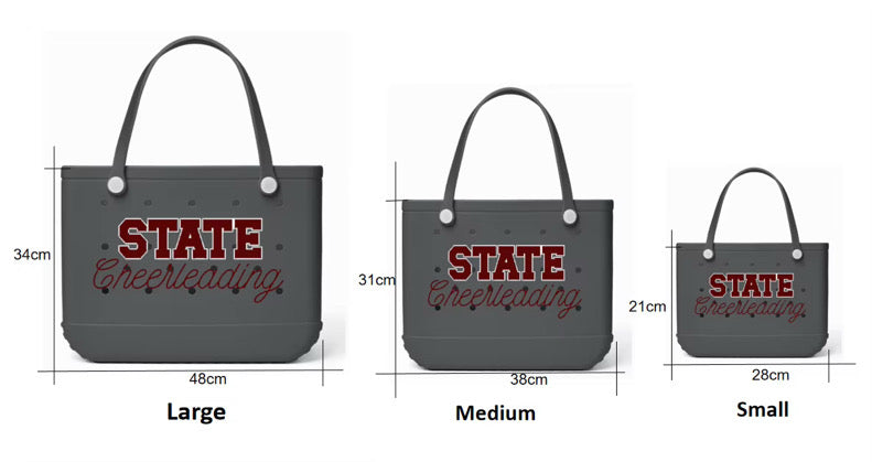 STATE CHEERLEADING TOTE BAG FUNDRAISER - ENDS 08/06