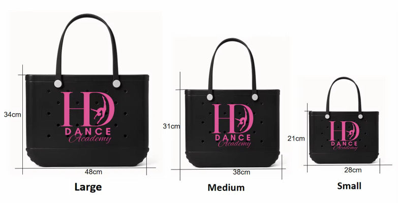 HD DANCE ACADEMY TOTE BAG FUNDRAISER - ENDS 08/20