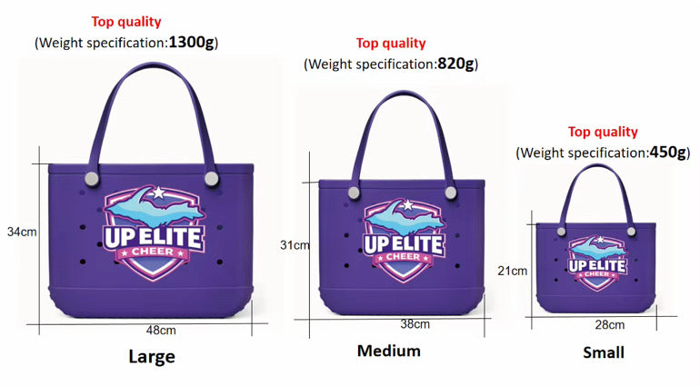 UP ELITE MIDDLE SCHOOL COMPETITIVE CHEER TOTE BAG FUNDRAISER - ENDS 09/10