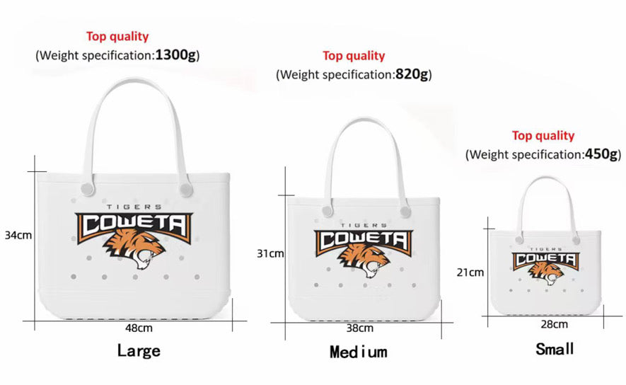 COWETA 4TH GRADE BLACK CHEER TOTE BAG FUNDRAISER - ENDS 08/13