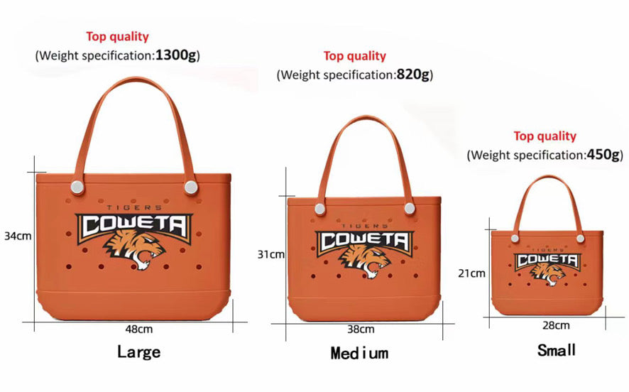 COWETA 4TH GRADE BLACK CHEER TOTE BAG FUNDRAISER - ENDS 08/13