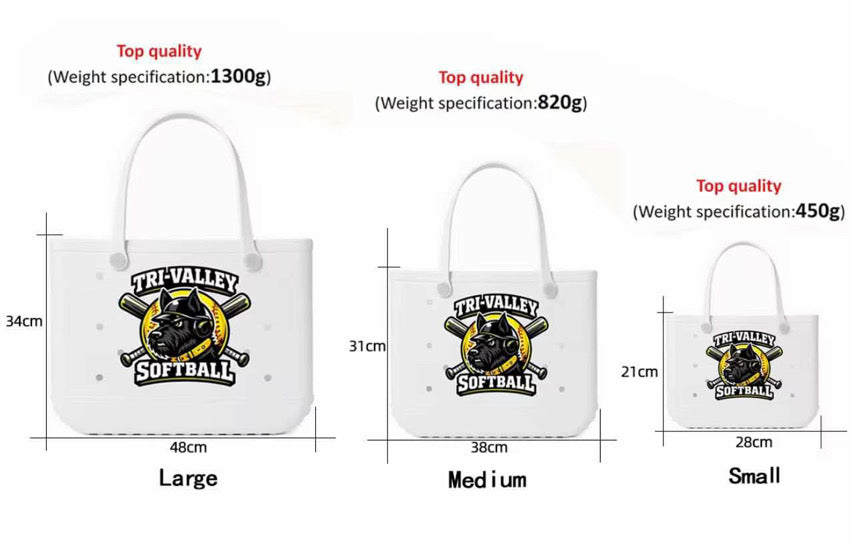 TRI-VALLEY YOUTH LEAGUE SOFTBALL TOTE BAG FUNDRAISER - ENDS 09/24