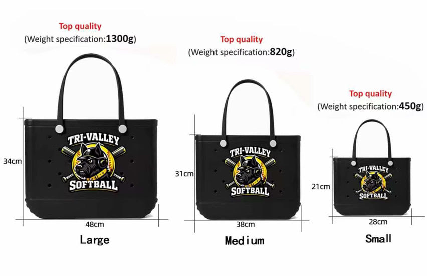TRI-VALLEY YOUTH LEAGUE SOFTBALL TOTE BAG FUNDRAISER - ENDS 09/24