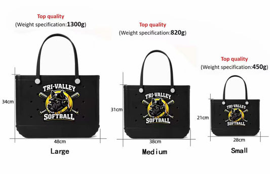 TRI-VALLEY YOUTH LEAGUE SOFTBALL TOTE BAG FUNDRAISER - ENDS 09/24