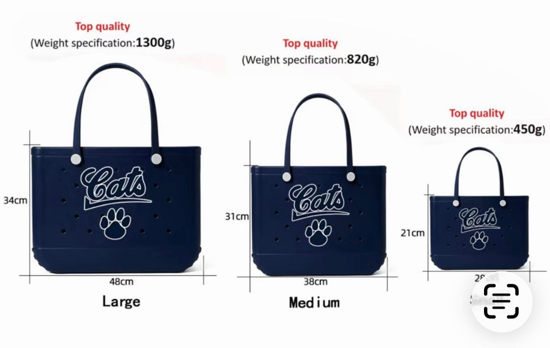 HUNTINGDON BEARCAT CHEERLEADERS TOTE BAG FUNDRAISER - ENDS 09/29