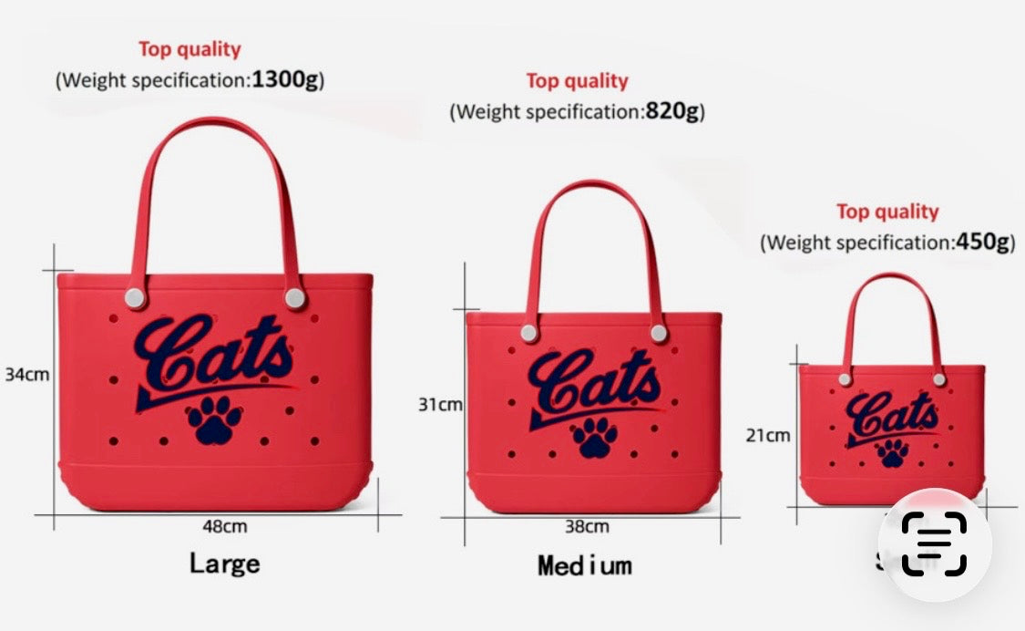 HUNTINGDON BEARCAT CHEERLEADERS TOTE BAG FUNDRAISER - ENDS 09/29