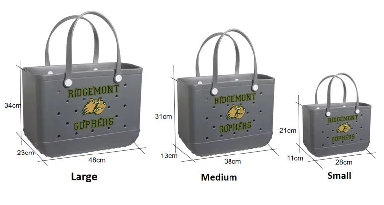 RIDGEMONT LADY GOPHERS SOFTBALL TOTE BAG FUNDRAISER - ENDS 1/22