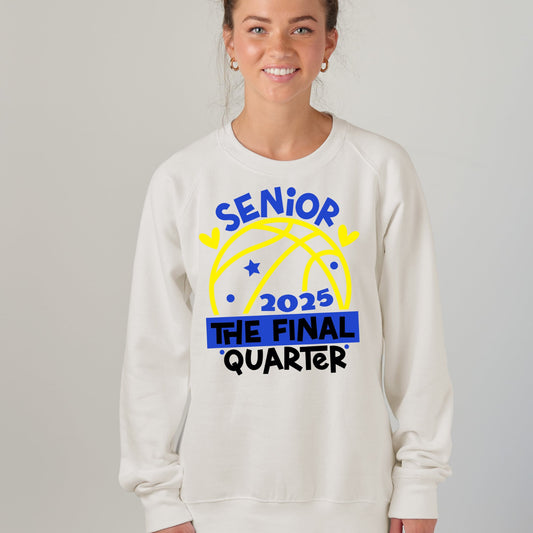 Senior Basketball Mom Crewneck