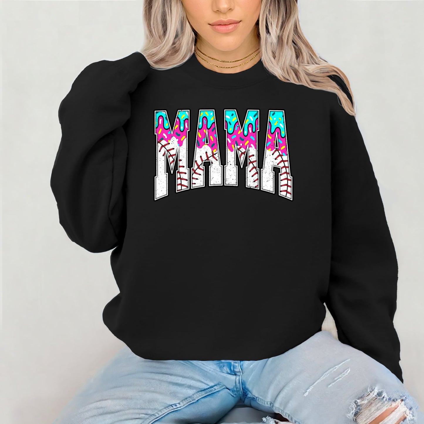 Baseball Mama with icing