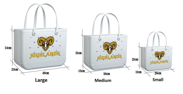 HIGHLANDS CHEER BOOSTER TOTE BAG FUNDRAISER - ENDS 8/11