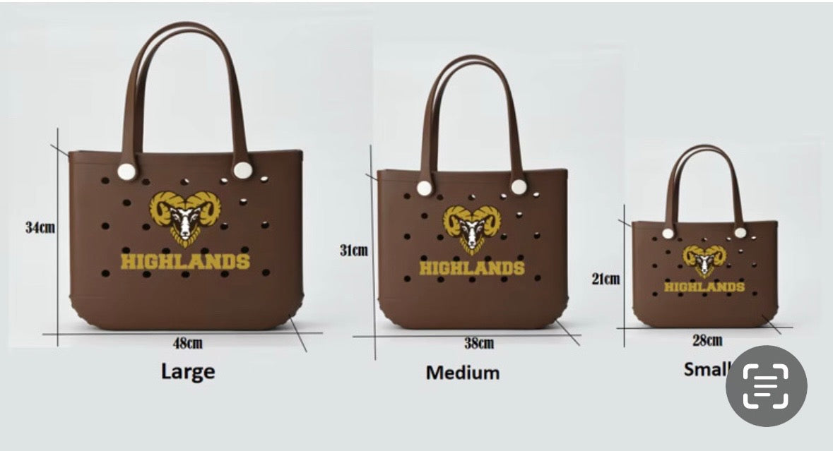 HIGHLANDS CHEER BOOSTER TOTE BAG FUNDRAISER - ENDS 8/11