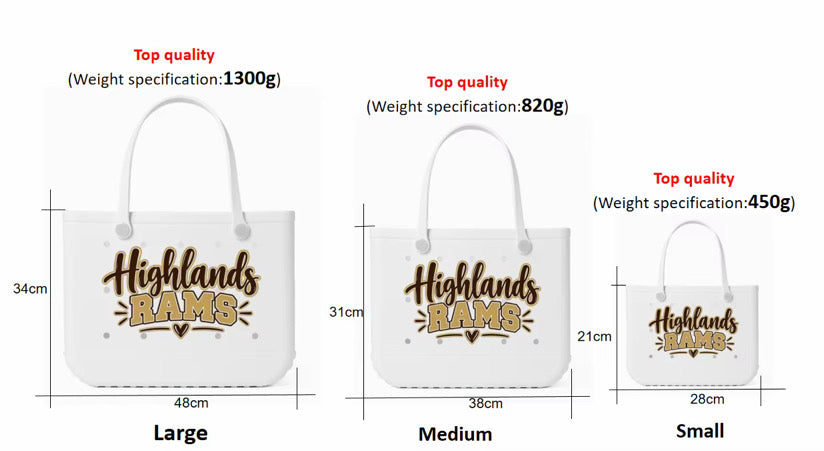 HIGHLANDS CHEER TOTE BAG FUNDRAISER - ENDS 11/10