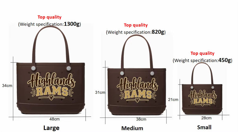 HIGHLANDS CHEER TOTE BAG FUNDRAISER - ENDS 11/10